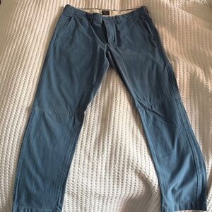 J. Crew Men's Blue Chinos